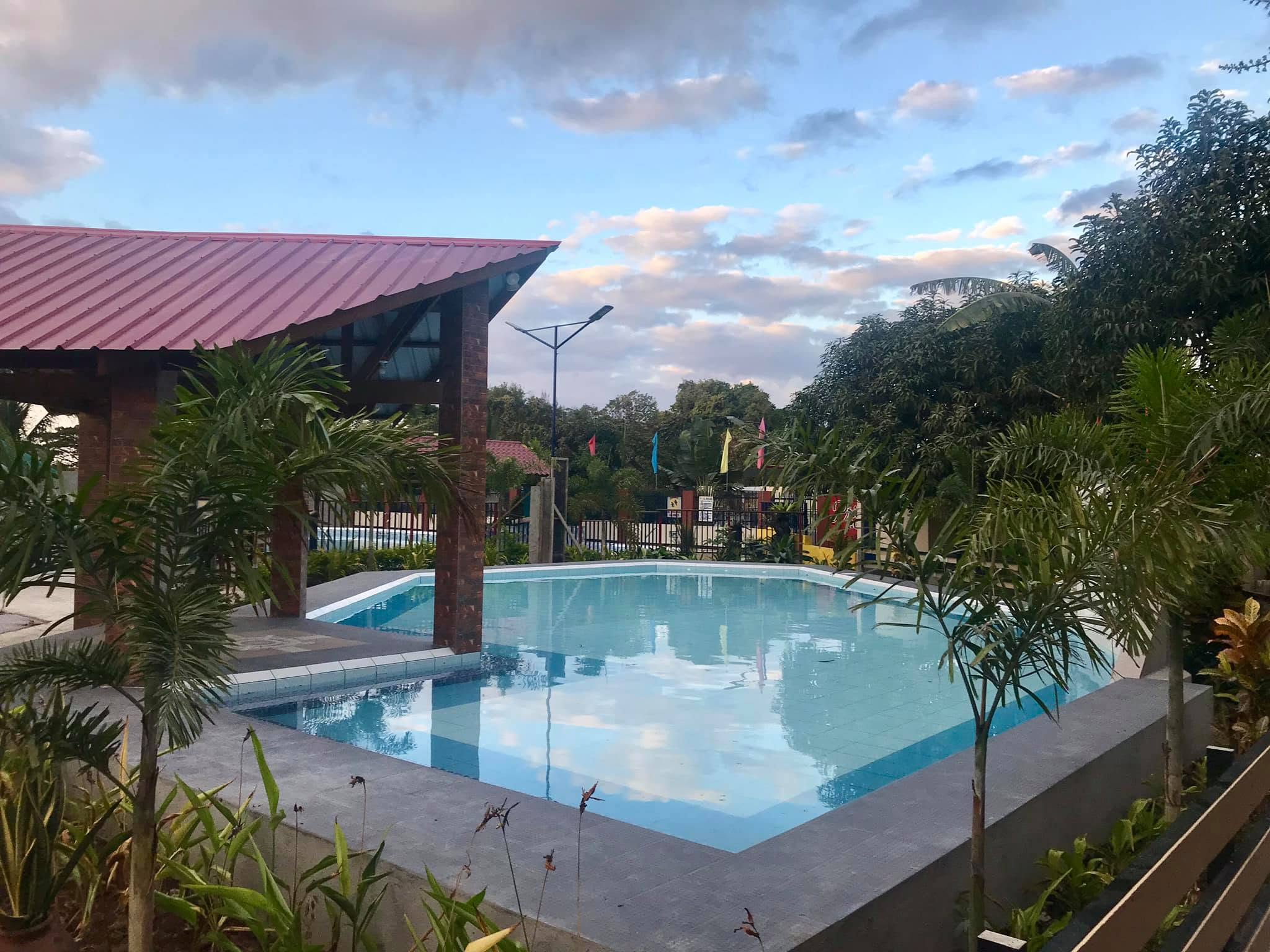 Resort pool lounge